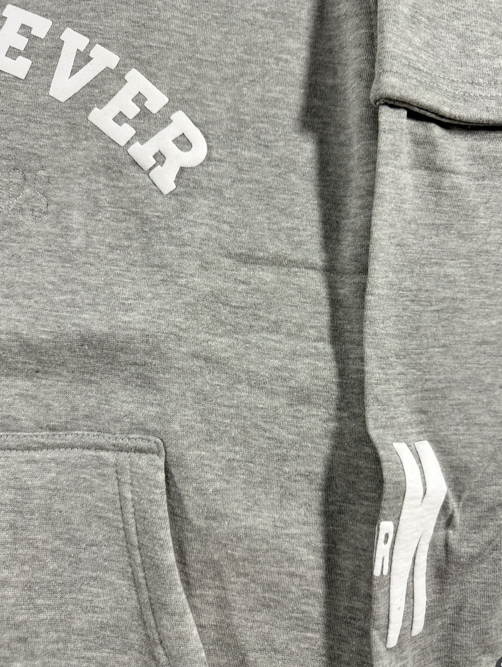 Gray NOW OR NEVER Hoodie