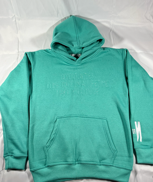 NOW OR NEVER Hourglass Hoodie