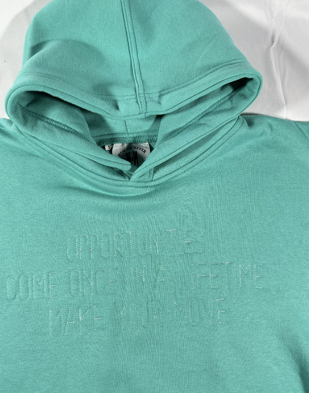 NOW OR NEVER Hourglass Hoodie