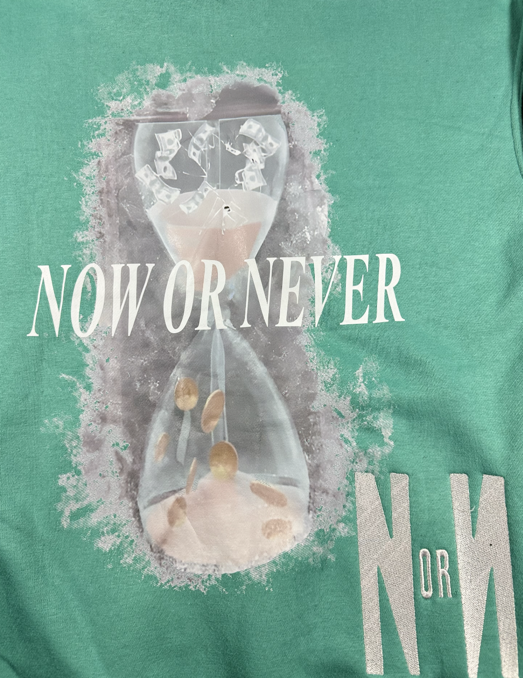 NOW OR NEVER Hourglass Hoodie