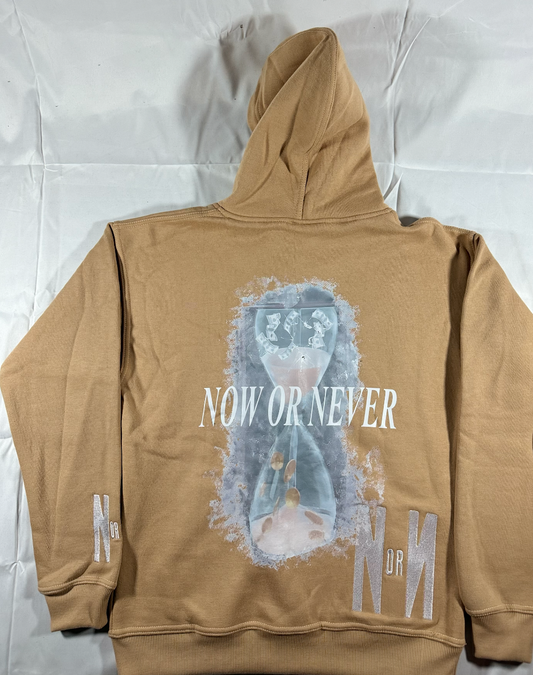 NOW OR NEVER Hourglass Hoodie