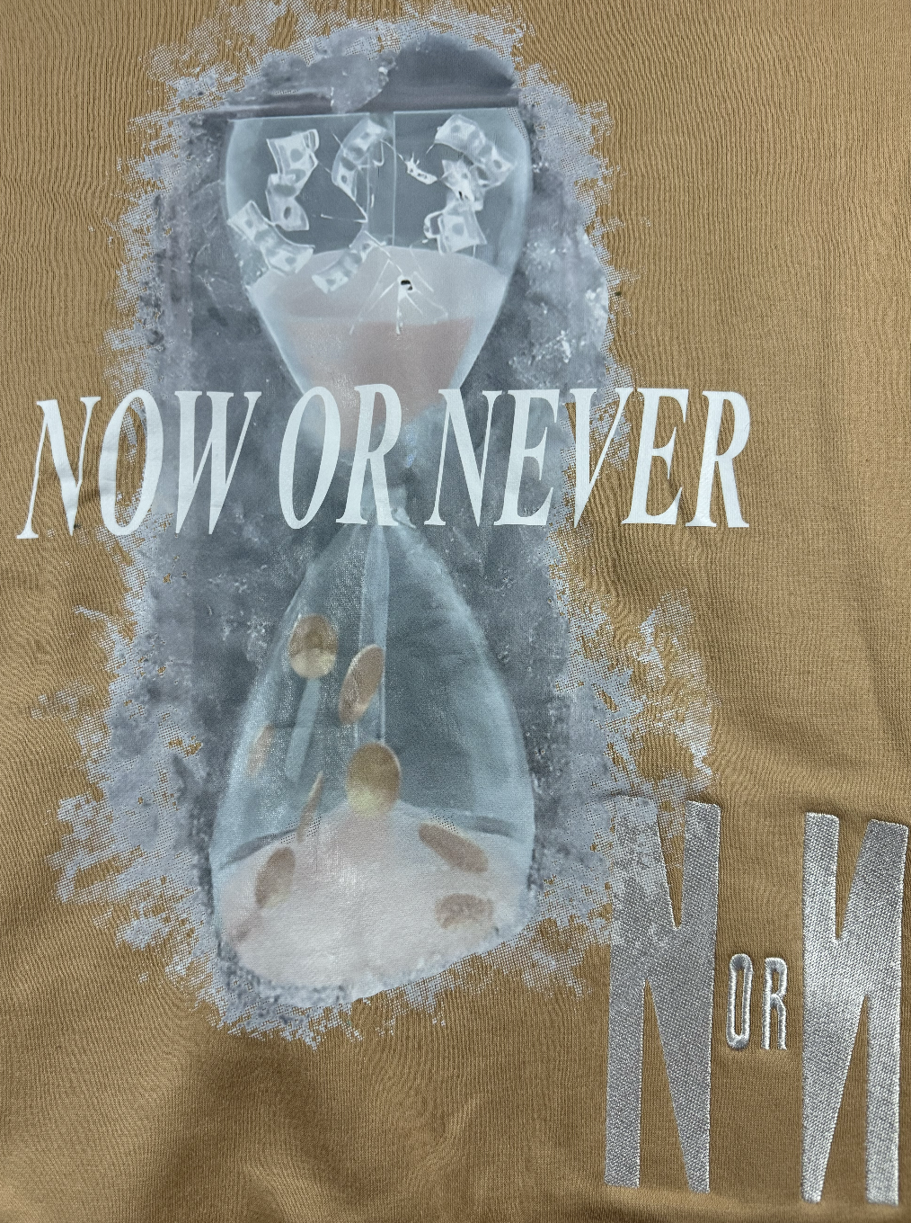 NOW OR NEVER Hourglass Hoodie