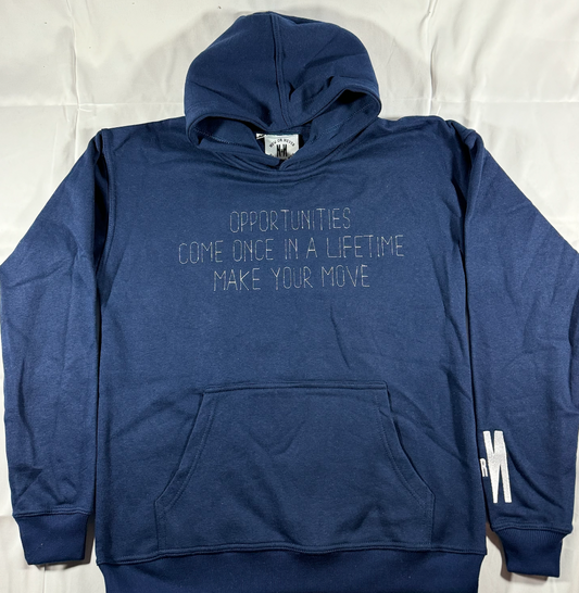 NOW OR NEVER Hourglass Hoodie