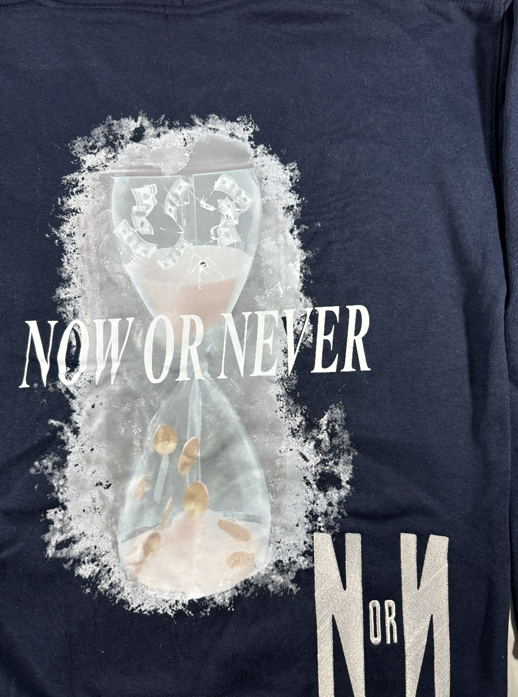 NOW OR NEVER Hourglass Hoodie