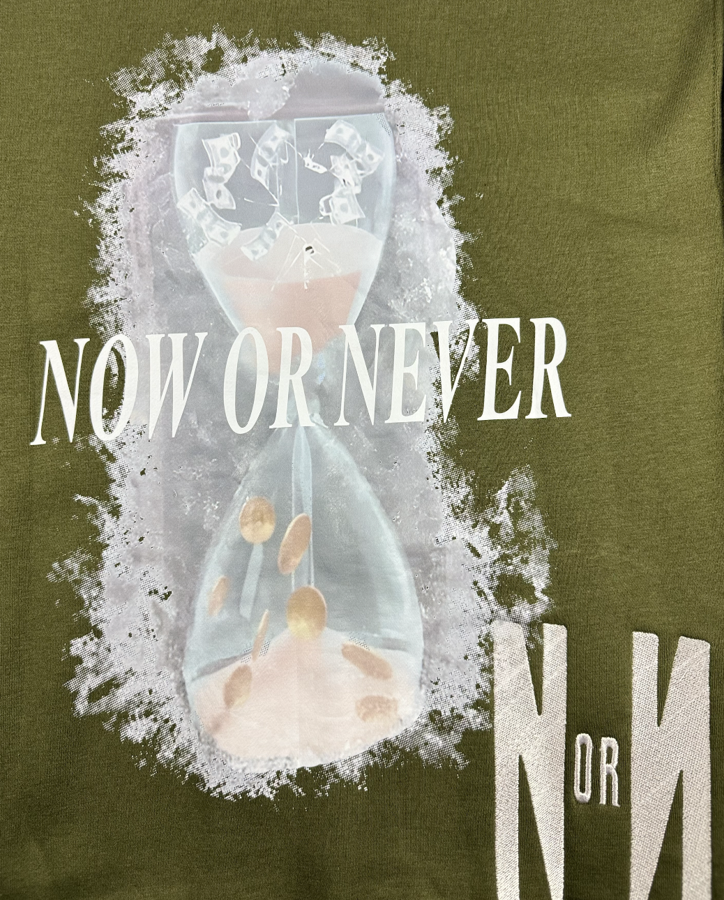 NOW OR NEVER Hourglass Hoodie