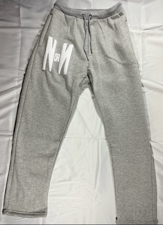 Gray Now or Never sweatpants