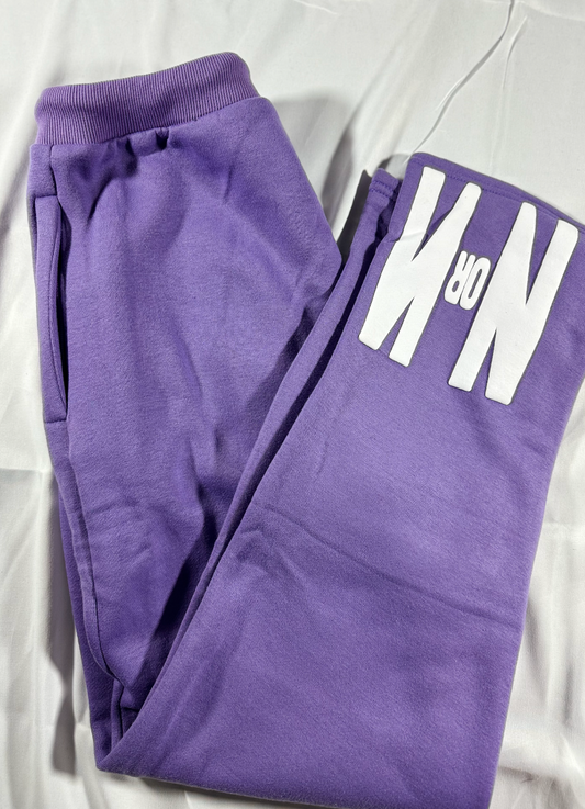 Purple Now or Never Sweatpants