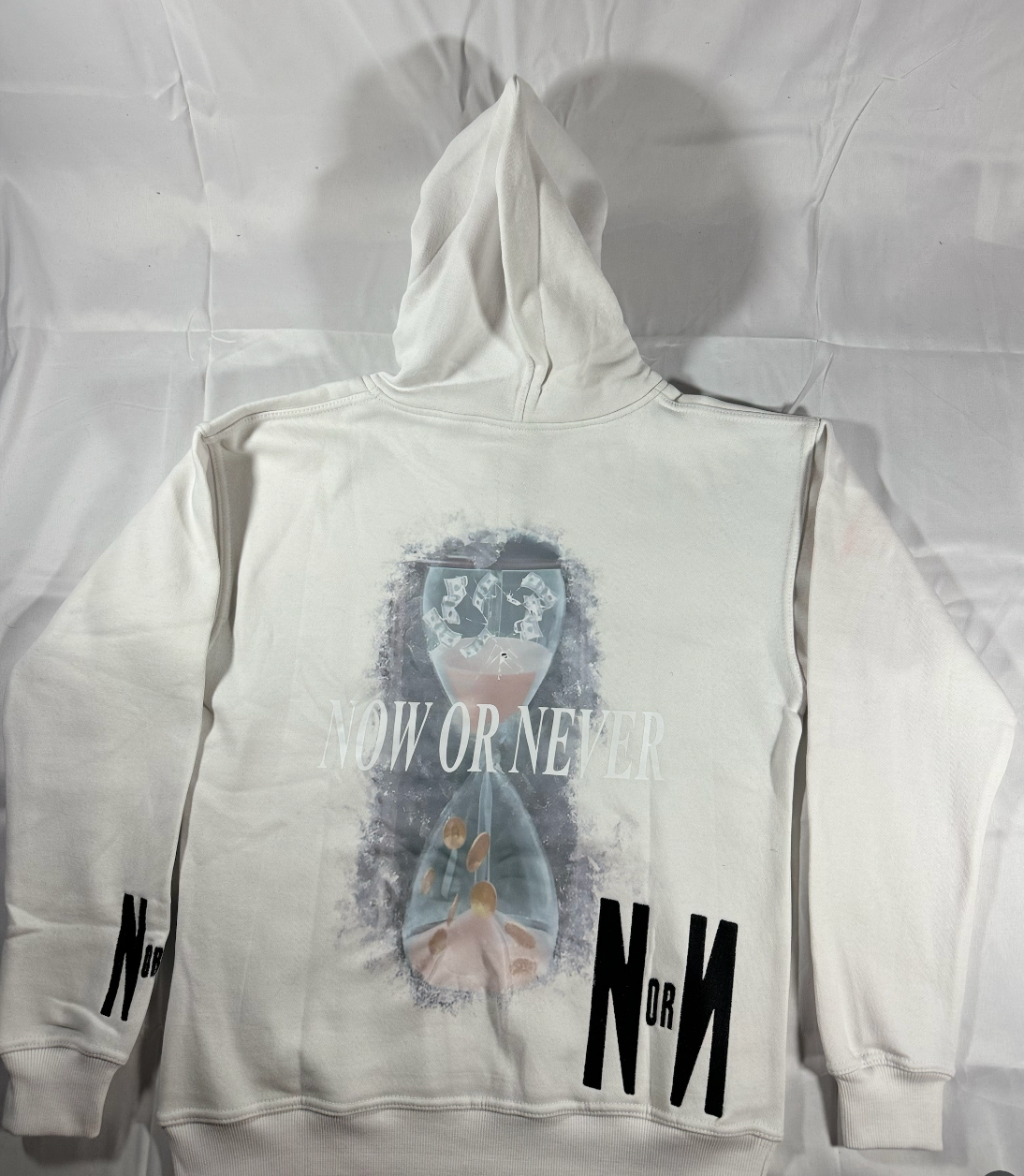 NOW OR NEVER Hourglass Hoodie