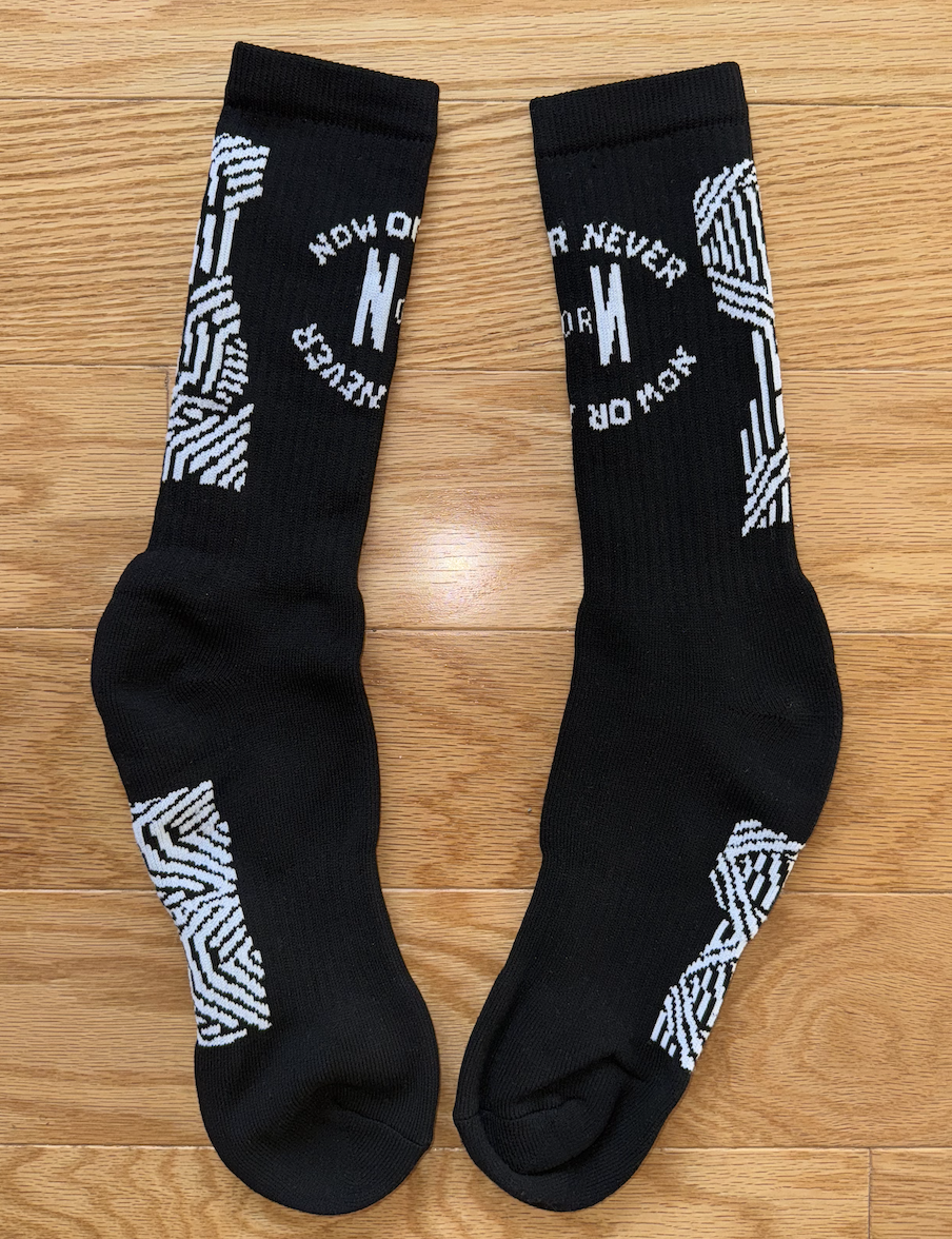 NOW OR NEVER Socks