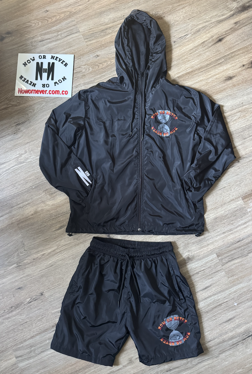 Now or Never Windbreaker set